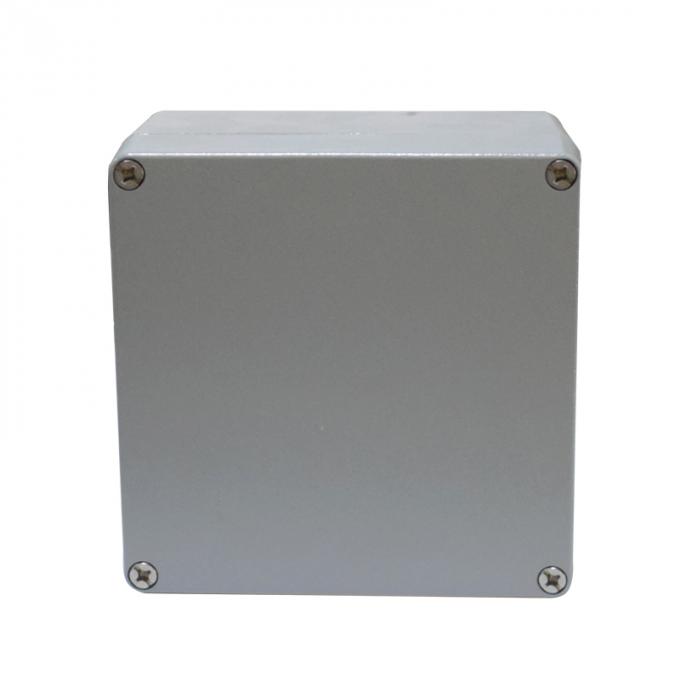Cor cinzenta que reveste a caixa de junção material de alumínio elétrica da caixa de conexão