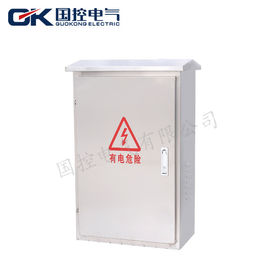 China A caixa elétrica de aço inoxidável exterior, placa de distribuição elétrica avaliou a tensão 500V fornecedor