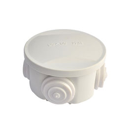 China Tipo redondo caixa do círculo exterior de junção plástica branca/caixa elétrica plástica redonda fornecedor