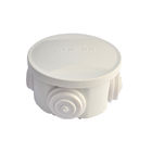 China Tipo redondo caixa do círculo exterior de junção plástica branca/caixa elétrica plástica redonda empresa
