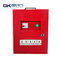 Placa de distribuição da caixa de distribuição elétrica vermelha/da corrente elétrica local do trabalho fornecedor