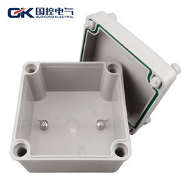 China caixa do cerco da montagem da parede de 100*100*75mm, cerco plástico de 3 ABS da maneira para a eletrônica fornecedor